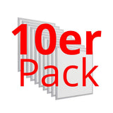 10er Pack Backlight-LED-Panel, 60x60 cm, 25 W, 4000 lm, 6000 K.
