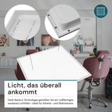 4er-Pack LED BackLit Panel, 62x62 cm, 36W, 3600lm, 3000K, ECO Line
