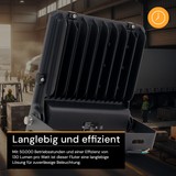 LED-Fluter PRO, 100 W, 4000 K (neutralweiß), 13000 lm, IP65, Lifud, LUMILEDS