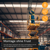 Profi Stadion Fluter, 500 W, 5000 K (neutralweiß), 65000 lm, IP66, Meanwell Driver, LUMILEDS LED