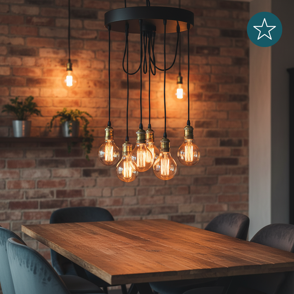 LED Filament Leuchtmittel, Vintage Dekoleuchte, Bulb A60, E27, 2.3W, 65lm, 1800K, dimmbar