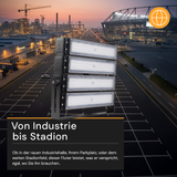 Profi Stadion Fluter, 400 W, 5000 K (neutralweiß), 52000 lm, IP66, Meanwell Driver, LUMILEDS LED