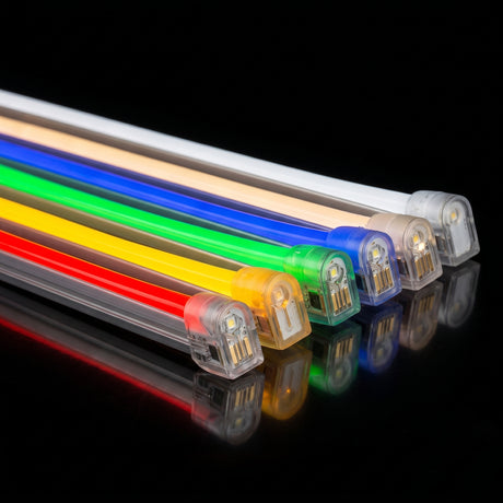 LED Neon Flex Schlauch, 8,5W/m, 120 LED/m, dimmbar, IP65, 50m, kaltweiß (6000K)
