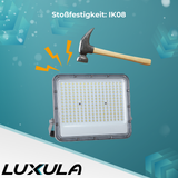 LED-Fluter, 150 W, 4000 K (neutralweiß), 18500 lm, grau, IP65