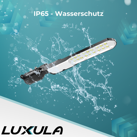 LED Straßenleuchte, SLIM, 30 W, 3600 lm, 5000 K (neutralweiß), IP65, Wand- und Mastmontage.
