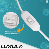 LED Feuchtraumleuchte, 22 W, 2000lm, 4000K, 900 mm, IP65, mit Schalter und IP44 Stecker