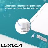 4er Pack LED-Panel mit Farbtemperaturwechsel CCT, 3000-6000 K, 62x62 cm, Back-lit, 36W, 3600 lm