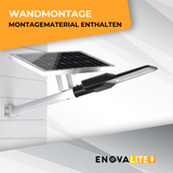 Solar-Straßenleuchte PRO, Parkplatzleuchte, 40W PV, 5200lm, 6500K, IP65 | Lichttechnik24.de.