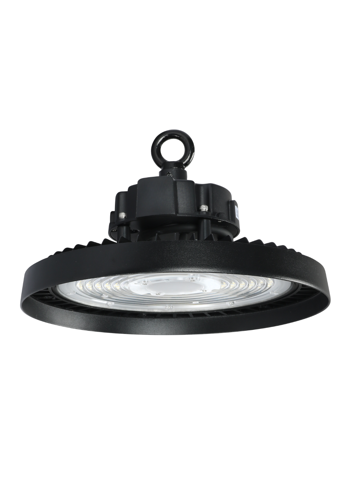 LED-HighBay, UFO, 150 W, 5000 K (neutralweiß), 25500 lm, IP65, LIFUD Netzteil, dimmbar, hohe Energieeffizienz