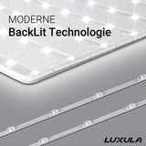 2er Pack LED BackLit Panel UGR<19, 62x62, 40W, 4400 lm, 3000K, 90°  Lichttechnik24.de.