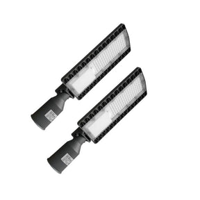 2er-Pack LED Straßenlampe, 50 W, 6750 lm, 5700 K | Lichttechnik24.de.