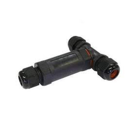 3 Wege Anschlussdose T-Form für externe Verkabelung, IP-68 wasserdicht, flammsicher, 0,5-2,5mm², 450.