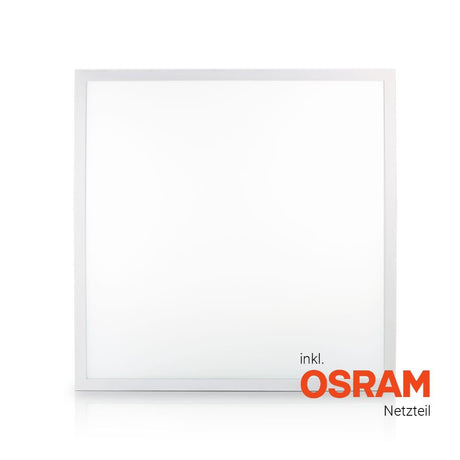 4er Pack LED Panel, 60x60 cm, 36 W, 4320 lm, 4000 K, UGR<19, OSRAM-Driver, | Lichttechnik24.de.