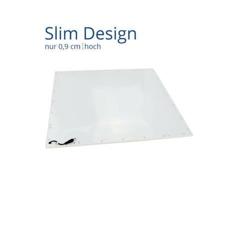 5er Pack LED CCT Panel mit Fernbedienung, 30x30 cm, 18 W, 1700 lm.