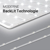 6er Pack LED-Panels, 62x62 cm, TÜV, 4000 K, 36 W, 3600 lm - Lichttechnik24.de