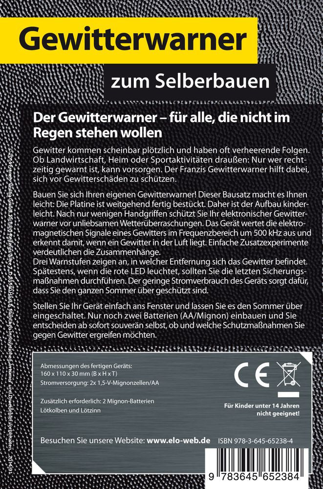 Gewitterwarner zum Selberbauen  Lichttechnik24.de.