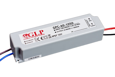 GPC-60: LED-Netzteil, 60 W Serie, IP67, konstant Strom, 9-36 V DC / 1750 mA  Lichttechnik24.de.