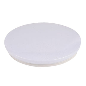 LED Deckenleuchte, Aufbauleuchte mit Sternen-Glitzer-Effekt, 24 W, 4500 K, 1680 lm, rund, Ø350 mm.
