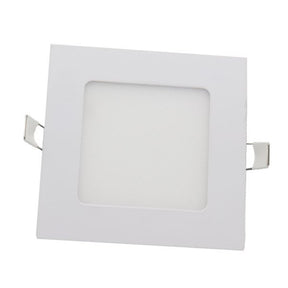 LED-Einbaupanel, CRI95, 6 W, 6000 K, eckig.