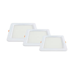 LED-Einbaupanel pro, 12 W, 940 lm, 6000 K, eckig.