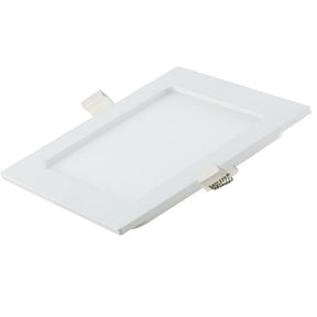 LED-Einbaupanel pro, 6 W, 450 lm, 3000-6000 K, Farbwechsel, eckig.
