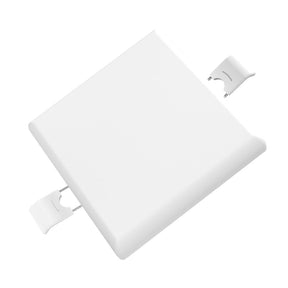 LED-Einbaupanel, rahmenlos, viereckig, 24 W, 2010 lm, 2700 K, IP54.