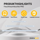 LED Feuchtraumleuchte PRO, 120 cm, 36 W, 4320 lm, 4000 K (neutralweiß), IP65, OSRAM, Fast Connector, durchschleifbar  Lichttechnik24.de.