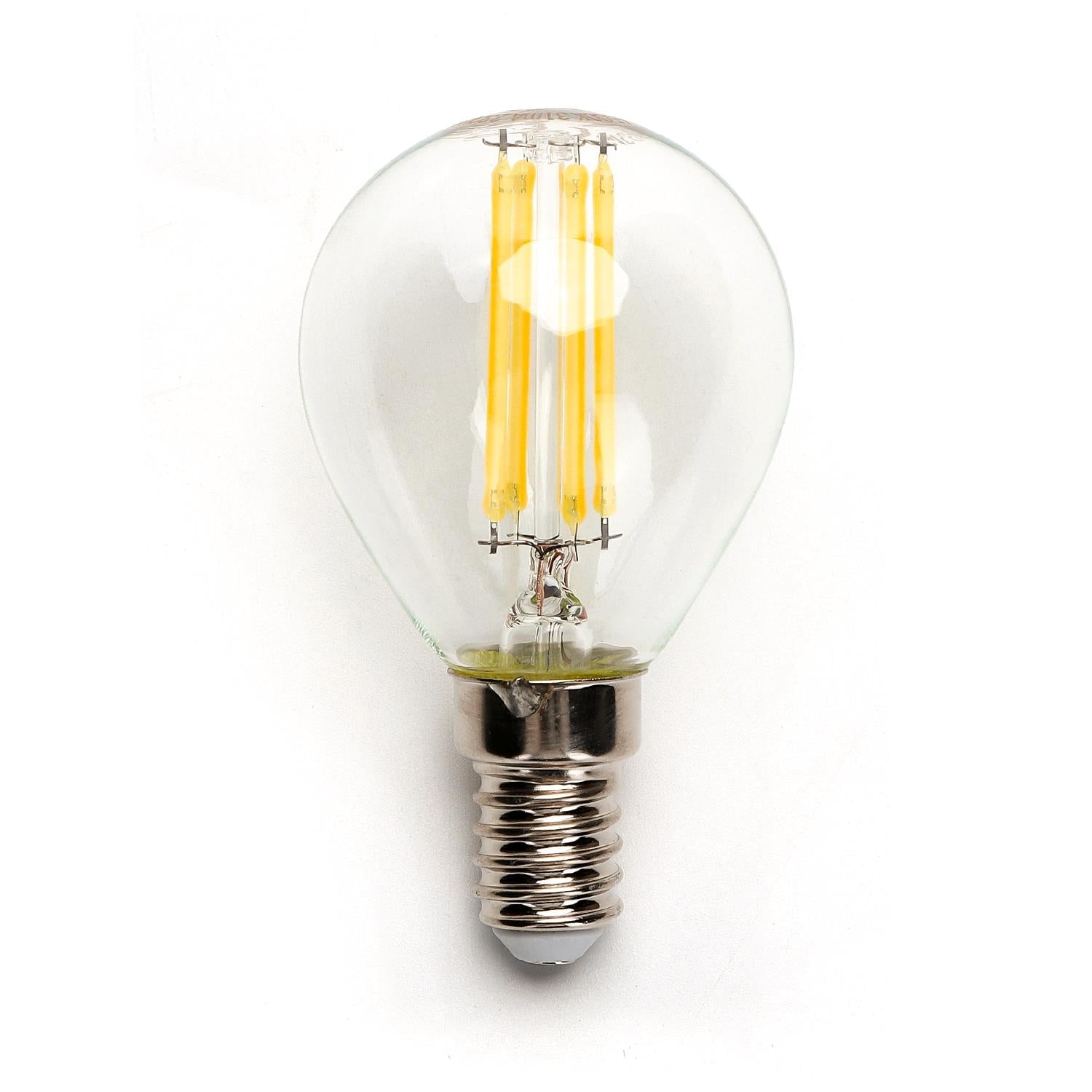 LED Filament Leuchte, E14, 2700 lm, – 4 W, 470 K