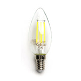 LED Filament Leuchte, E14, 4 W, 470 lm, 6500 K - Lichttechnik24.de