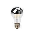 LED-Filament Leuchtmittel, E27, halb-silber, Ø 60 mm, 7 W, 800 lm, warmweiß - Lichttechnik24.de