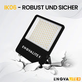 LED-Fluter, 150 W, 4000 K (neutralweiß), 19500 lm, schwarz, IP65, LUMILEDS LED  Lichttechnik24.de.