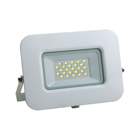 LED-Fluter, 20 W, 1700 lm, slim, weiß, IP65, 4500 K (neutralweiß).
