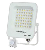 LED-Fluter, 30 W, 6000 K, IP65, Bewegungsmelder  Lichttechnik24.de.