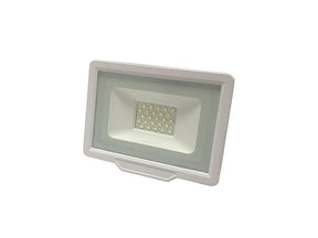 LED-Fluter, 50 W, 4000 lm, 2700 K, weiß.
