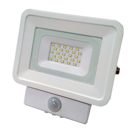 LED-Fluter mit Bewegungsmelder, 10 W, 850 lm, IP65, 2800 K (warmweiß) - Lichttechnik24.de