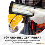 LED-HighBay, linear, 300 W, 36000 lm, 5000 K (neutralweiß), IP65, TÜV-geprüft, ENEC-Zertifizierung - Lichttechnik24.de