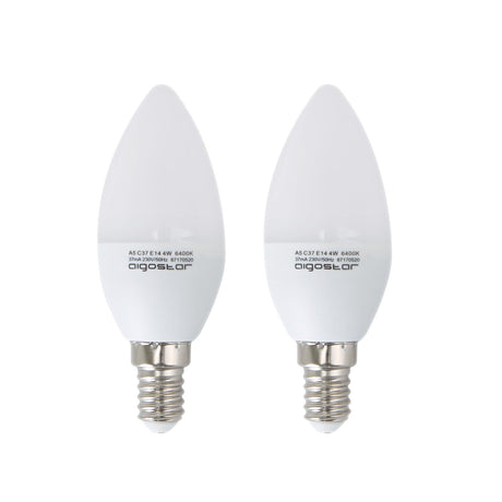 LED Leuchtmittel, E14, 3 W, 255 lm, 6500 K, 2 Stk..