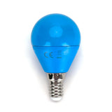 LED Leuchtmittel, E14, 4 W, blau - Lichttechnik24.de