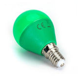 LED Leuchtmittel, E14, 4 W, grün - Lichttechnik24.de