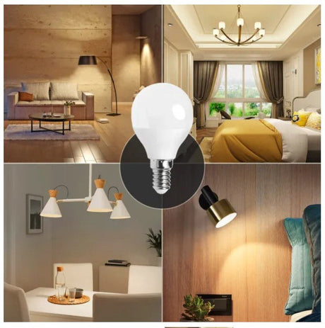 LED Leuchtmittel, E14, 4,9 W, 420 lm, 3000 K, 2 Stk..