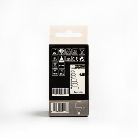 LED Leuchtmittel, E14, 6 W, 510 lm, 6500 K.
