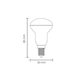 LED-Leuchtmittel, E14, 6W, 480lm, 2800K, Spot - Lichttechnik24.de