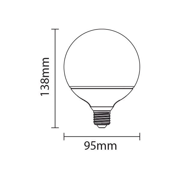 LED-Leuchtmittel, E27, 12W, 1050lm, 6000K - Lichttechnik24.de