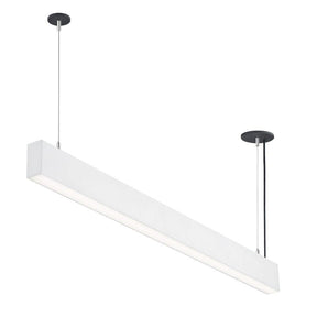 LED-Linear Büro-/Tresenleuchte 50 W, 4000 K, weiß.