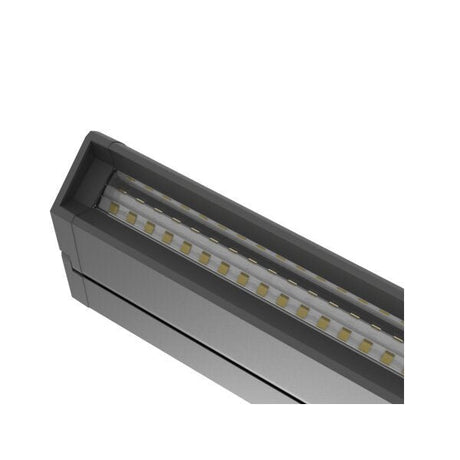 LED Linear Wall Washer für 3 Phasen-Schienensystem, 30W, 2700lm, 4000K, 60,5 cm.