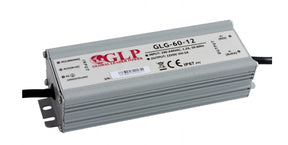 LED-Netzteil, 60 W, 12 V DC, 5 A, IP67, CV+CC.