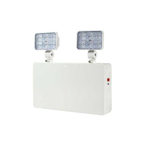 LED-Notfallbeleuchtung, Twin-Spot 6W, Notbeleuchtung, 6000K, 450 lm.
