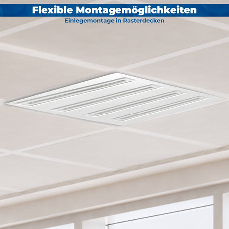 LED Panel 62x62cm, 30 W, 4200 lm, CCT 3000-6000K, UGR<16.