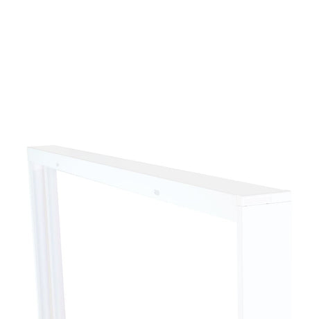 Aufbaurahmen für LED-Panel 120x30 cm, steckbar, weiß.