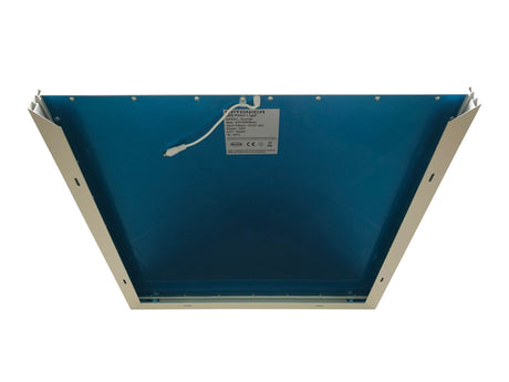 Aufbaurahmen für LED-Panel 62x62 cm, steckbar, weiß.